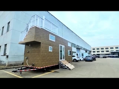 Çevre Dostu Kaçamaklar İçin Mükemmel Özelleştirilmiş Hafif Çelik Çerçeve Ev Glacier Otel