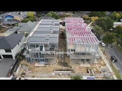 Avustralya Standart Prefab Light Guage Çelik Çerçeve Evi 2. kat Daire