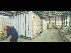 ICC EN-1090 Işık Çerçeve Prefab Çelik Mobil Ev Villa Kits Ahşap Bungalovlar