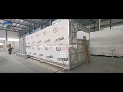 Beyaz Ekoloji Dostu Hazır Mobil Evler / Hafif Çelik Çubuk Mobil Evler